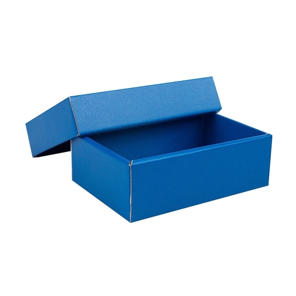 Dárková-krabička-s-víkem-150x100x5035-mm-modrá-matná